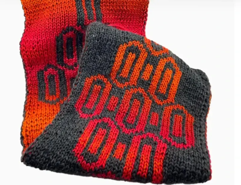 Double-Face stricken mit Brigitte Scherm